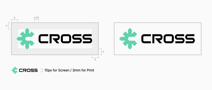 CROSS Basic clear space